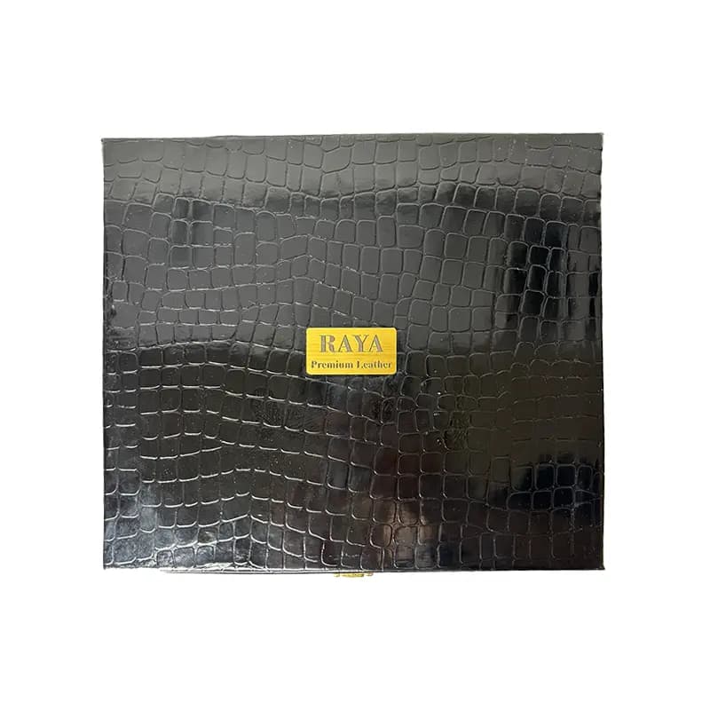 ست هدیه سه تیکه چرم لیزارد — تصویر ۴