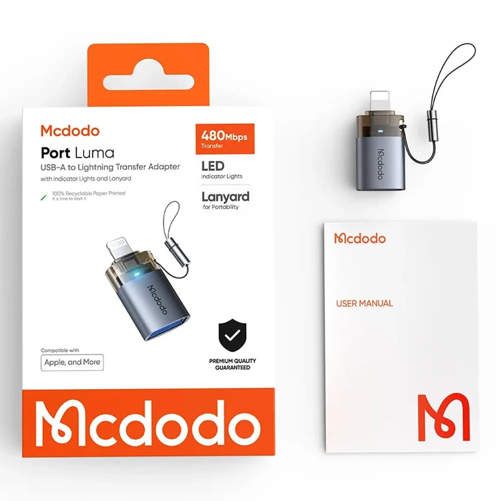 تبدیل او تی جی لایتنینگ مک دودو مدل Mcdodo OT-739 — تصویر ۶