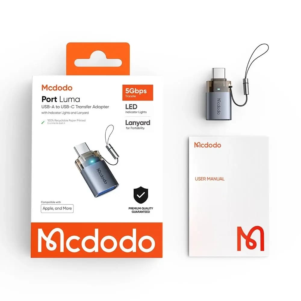 تبدیل او تی جی تایپ سی مک دودو مدل Mcdodo OT-740 OTG — تصویر ۹