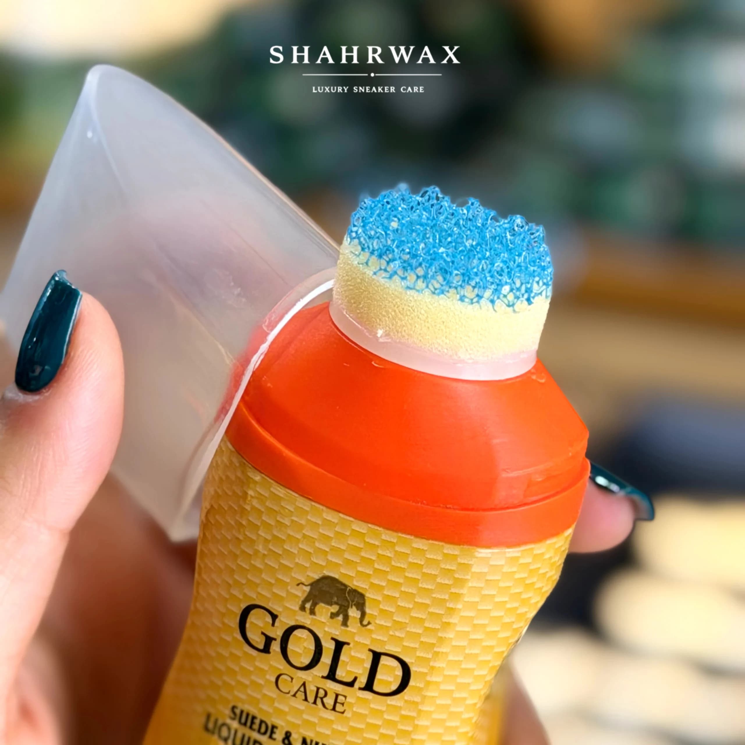 واکس جیر و نبوک Gold Care رنگ خردلی — تصویر ۱۲