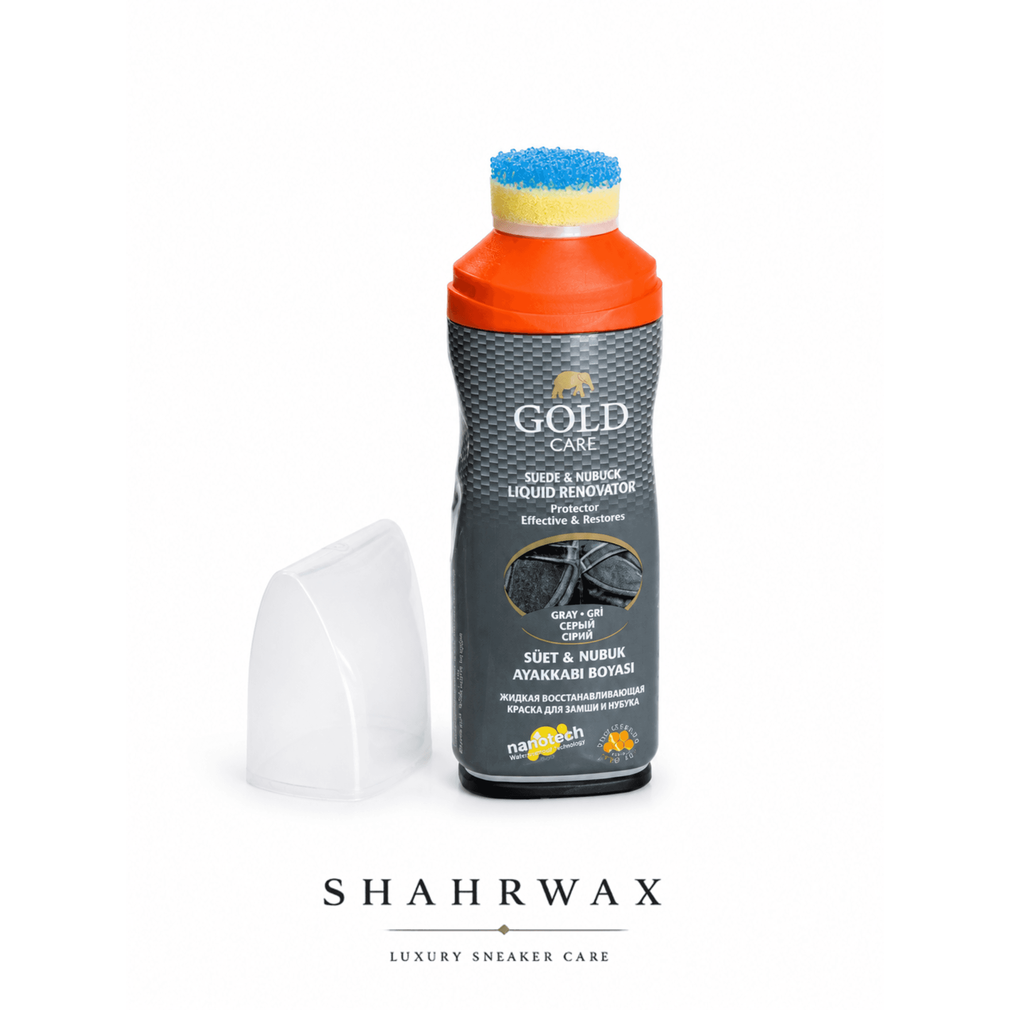 واکس جیر و نبوک Gold Care رنگ طوسی — تصویر ۷