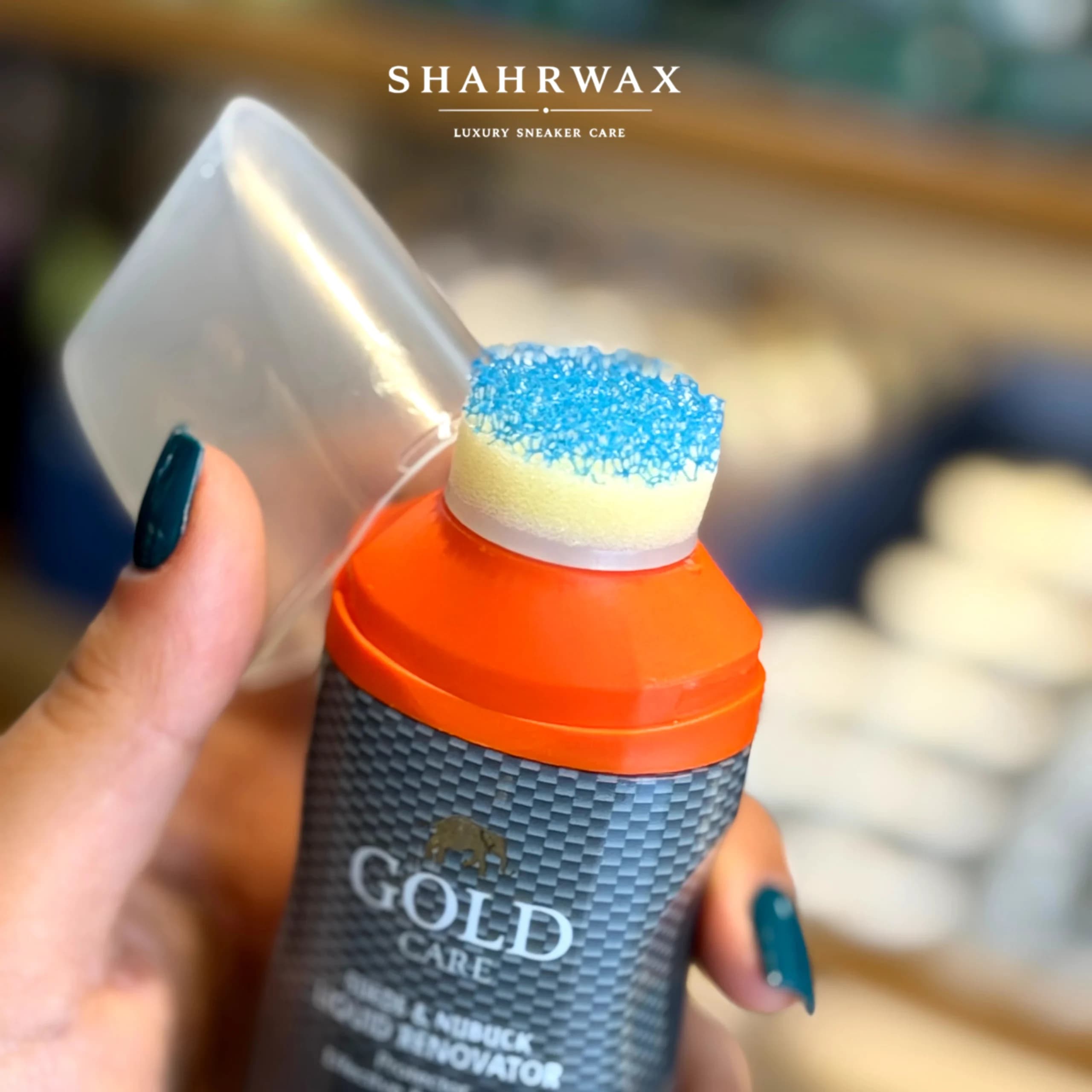 واکس جیر و نبوک Gold Care رنگ طوسی — تصویر ۵