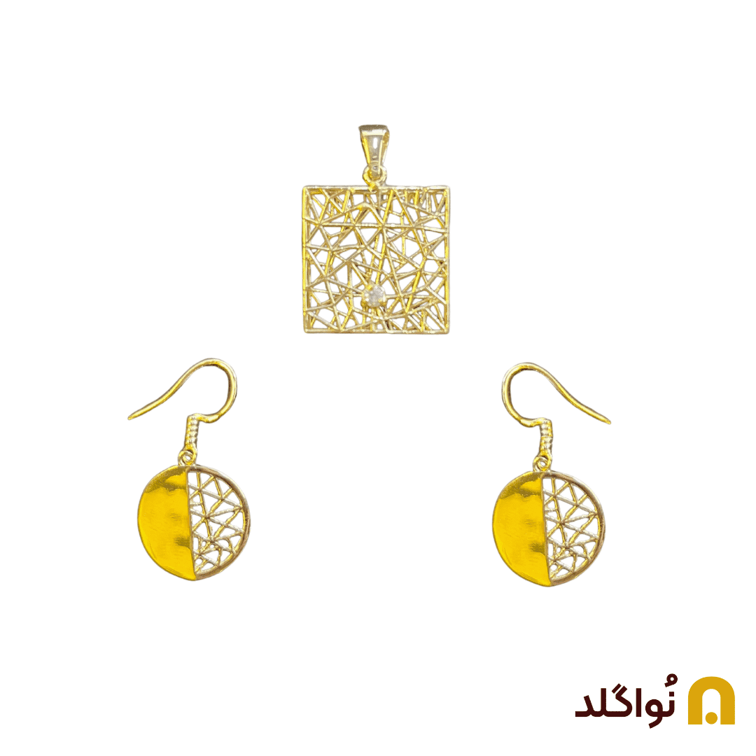 نیم ست مشبک مدل تلما 66827 — تصویر ۴