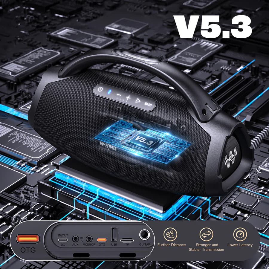 اسپیکر دبلیو کینگ W-king X20 — تصویر ۱۱