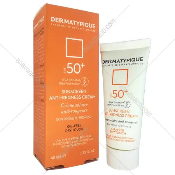 ضد آفتاب بی رنگ پوست قرمز و حساس SPF50 درماتیپیک — تصویر ۷