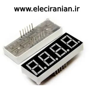 سون سگمنت چهار دیجیت 19 در 50 کاتد قرمز مالتی پلکس کد محصول : snf-5461asr