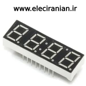 سون سگمنت چهار دیجیت ساعتی 13 در 40 آند قرمز مالتی پلکس کد محصول : snf-3494fsr