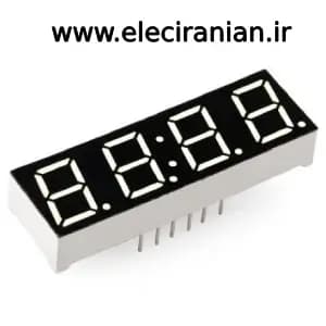 سون سگمنت چهار دیجیت 10 در 32 آند قرمز مالتی پلکس کد محصول : snf-2*481bsr*