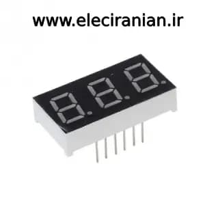 سون سگمنت سه دیجیت 19 در 39 کاتد قرمز مالتی پلکس کد محصول : snt-5361asr*
