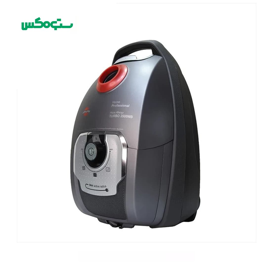 جاروبرقی پارس خزر رنگ دودی مدل طرح بوش Turbo 2500B — تصویر ۱۰