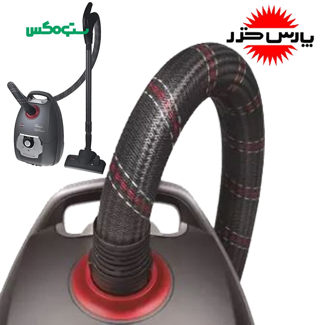 جاروبرقی پارس خزر رنگ دودی مدل طرح بوش Turbo 2500B — تصویر ۷