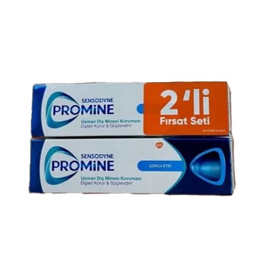 خمیر دندان سنسوداین promine تقویت کننده مینای دندان – حجم 75 میل (بسته دو عددی) — تصویر ۲