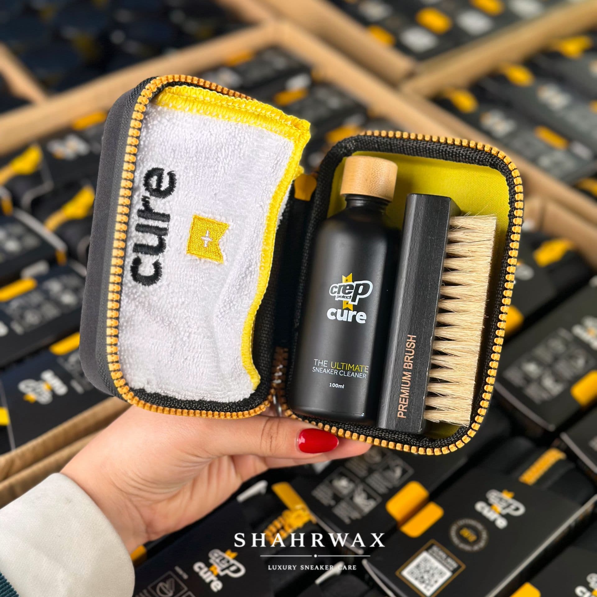 کیت تمیزکننده کتونی اورجینال کرپ پروتکت | Ultimate Shoe Cleaner Cure Kit — تصویر ۵