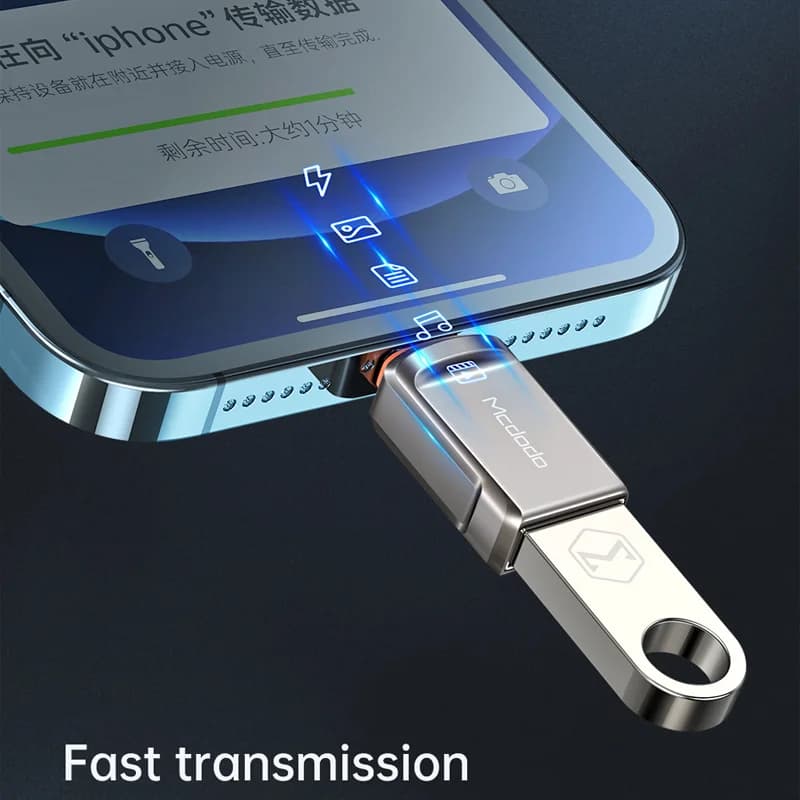 مبدل او تی جی لایتنینگ مک دودو مدل Mcdodo OT-8600 OTG — تصویر ۵