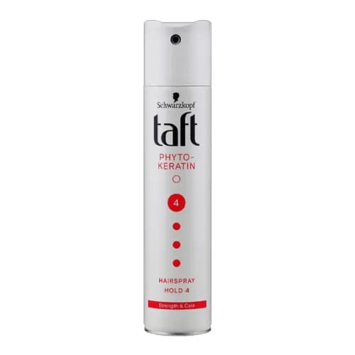 اسپری تافت مو تافت قدرت چسبندگی Taft Phyto Keratin Hair Spray Hold 4 حجم 250 میل