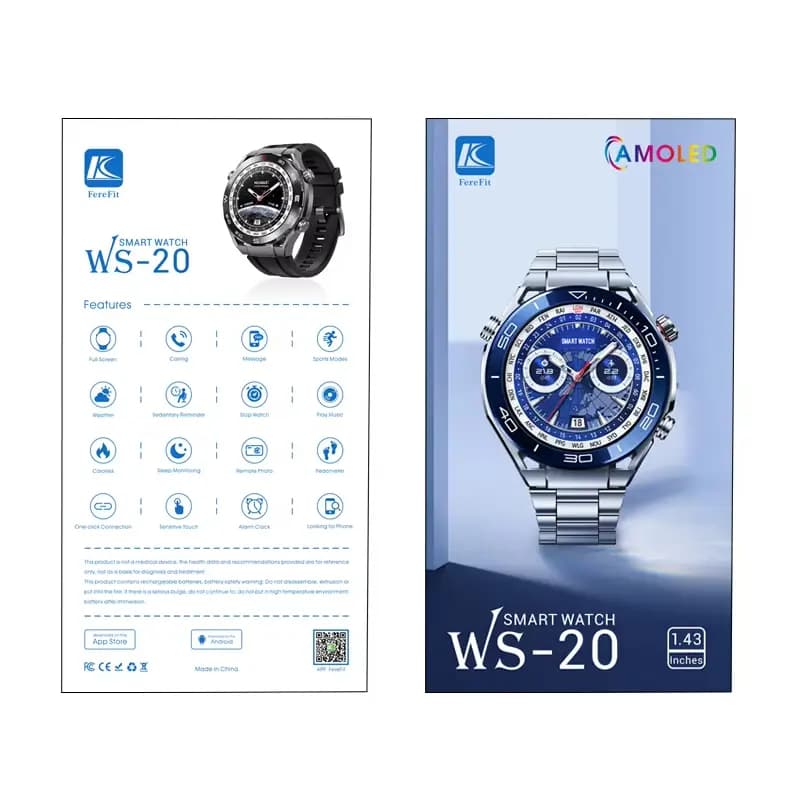 ساعت هوشمند ویزمی مدل WISME WS-20 — تصویر ۴