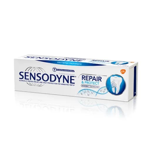 خمیر دندان ترمیم و محافظت کننده سنسوداین مدل Repair And Protect حجم 75 میل