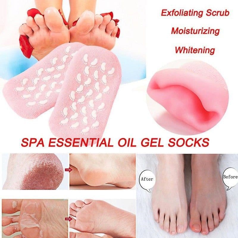 جوراب سیلیکونی مرطوب‌کننده MOISTURISING – درمان مؤثر ترک پا — تصویر ۱۱