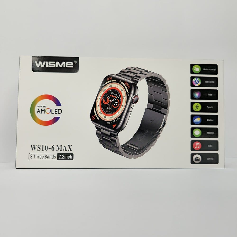 ساعت هوشمند ویزمی مدل WISME WS10-6 Max — تصویر ۶