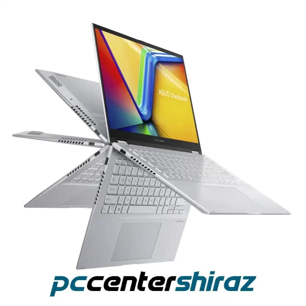 لپ تاپ 14 اینچی ایسوس مدل ASUS Vivobook S 14 Flip TP3402VA i5 8D4 512SSD Intel — تصویر ۷