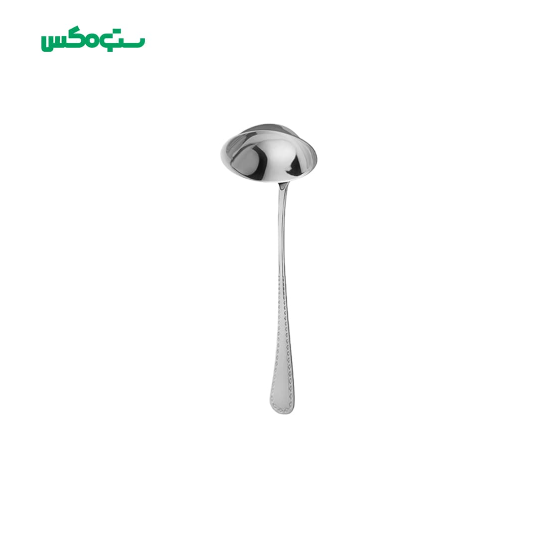 ملاقه بزرگ سوپ ناب استیل مدل برلین ساده