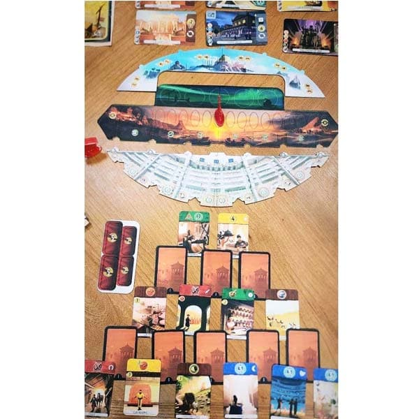 بازی فکری عجایب هفتگانه : دوئل با افزونه (duel big box pantheon and agora) — تصویر ۴