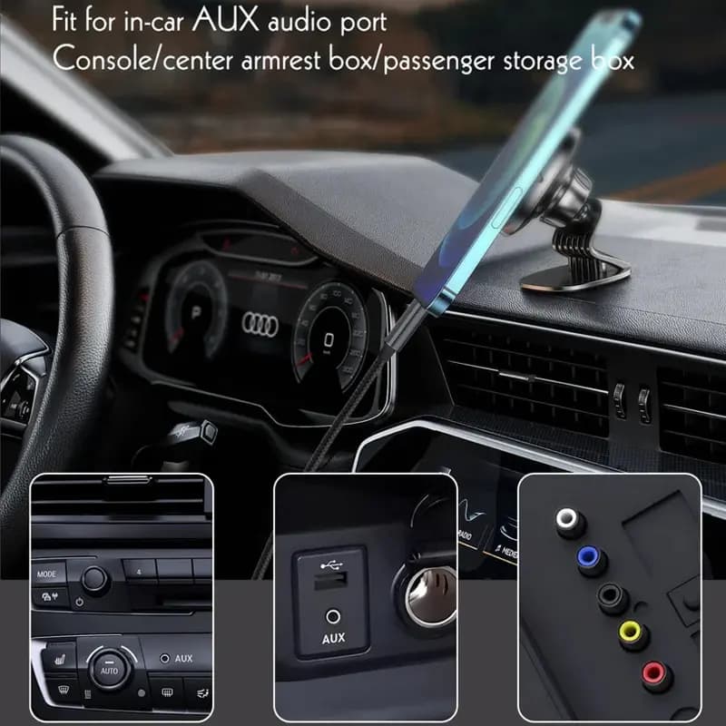 کابل انتقال صدا و AUX تایپ سی الدینیو مدل LDNIO LS-Y81c — تصویر ۵