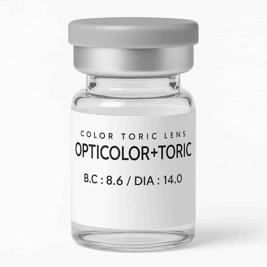 لنز سالانه توریک آستیگمات اپتی کالر OptiColor