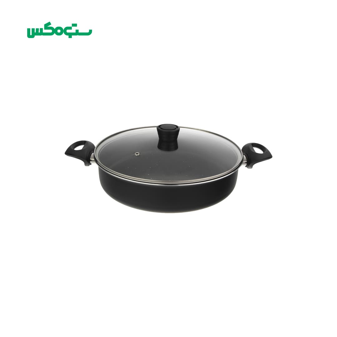 تابه دو دسته گرانیت تکنو سایز 28 — تصویر ۴