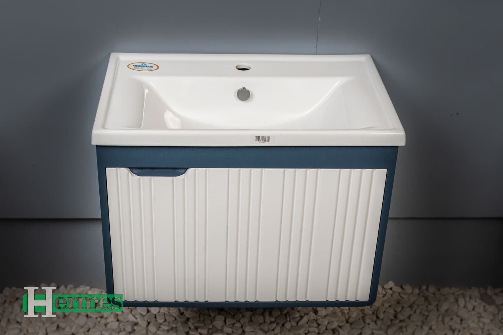 روشویی کابینتی‌و آینه باکس سایز بزرگ مدرن مدل مالن — تصویر ۲