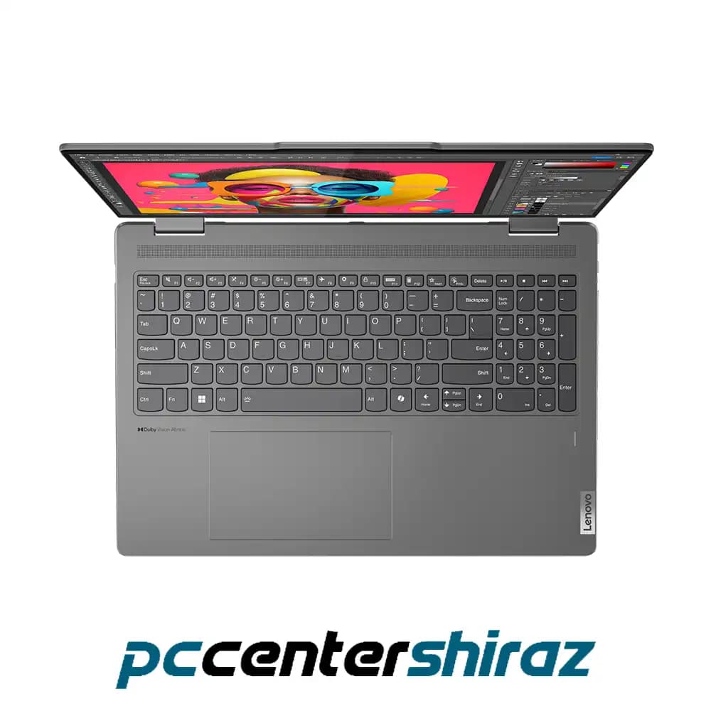 لپتاپ 16 اینچی لنوو مدل LENOVO Yoga 7 2 IN 1 16IML9 ULTRA5 16D5 512SSD Intel Arc — تصویر ۶