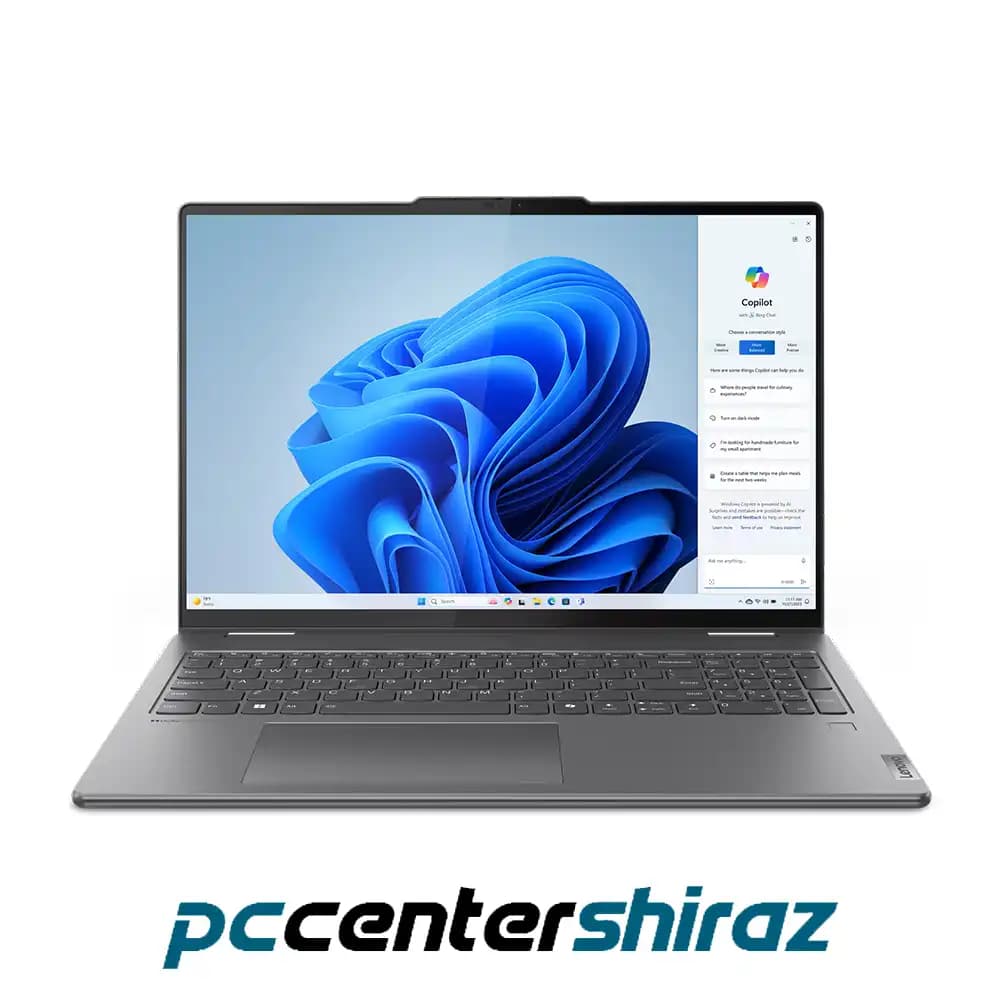 لپتاپ 16 اینچی لنوو مدل LENOVO Yoga 7 2 IN 1 16IML9 ULTRA5 16D5 512SSD Intel Arc — تصویر ۵