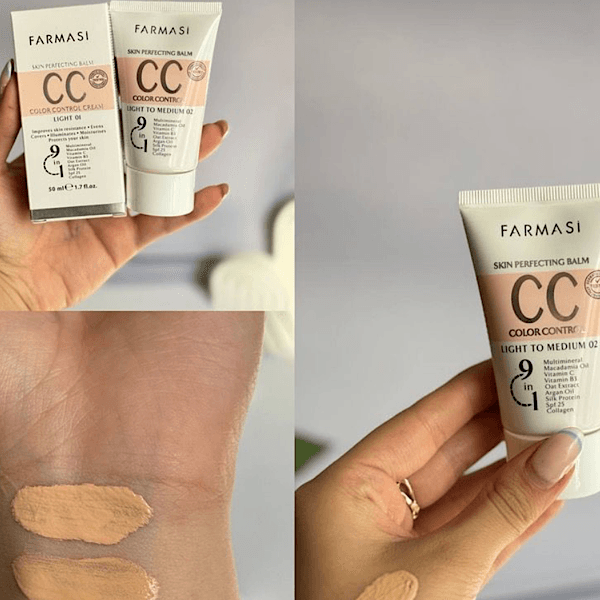 سی سی کرم spf 25 اورجینال محصول ترکیه ۵۰ میل