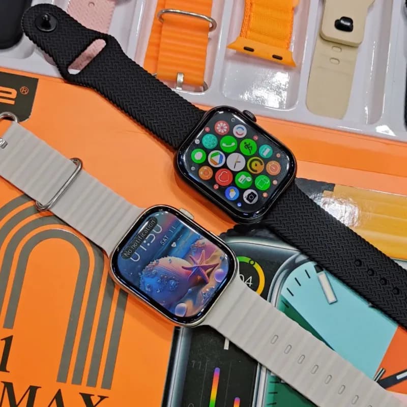ساعت هوشمند طرح اپل ویزمی مدل Wisme WS10-1 Max — تصویر ۳