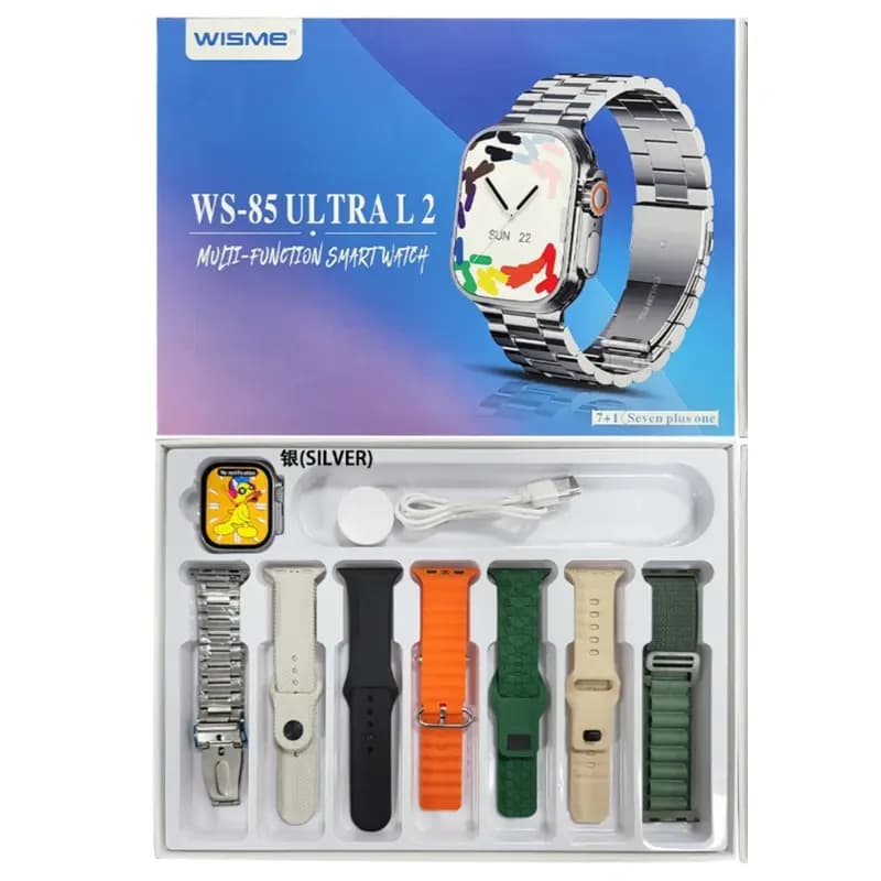 ساعت هوشمند طرح اولترا ویزمی مدل Wisme WS-85 Ultra L2 — تصویر ۳