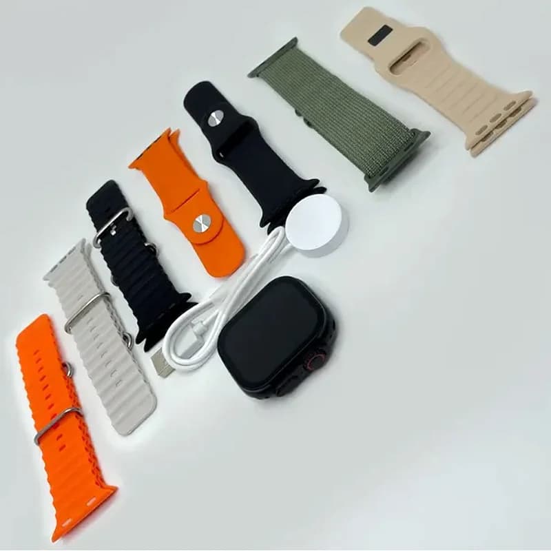 ساعت هوشمند طرح اپل واچ اولترا مدل KEQIWEAR KW8 Ultra 2 — تصویر ۴