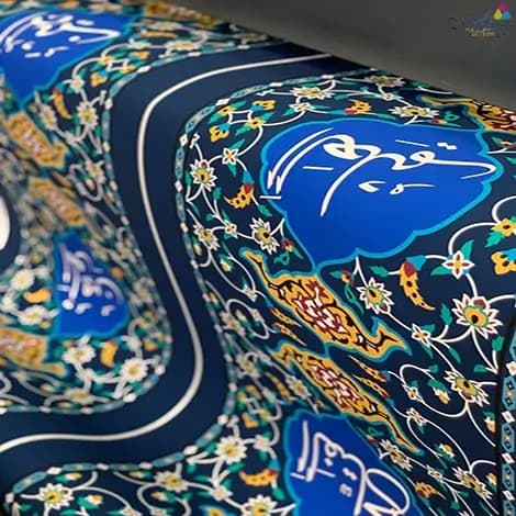 پلات رنگی کاغذ صدفی و pp پشت چسب دار — تصویر ۴