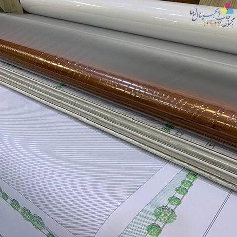 لمینت گرم براق عرض 100 سانتی متر