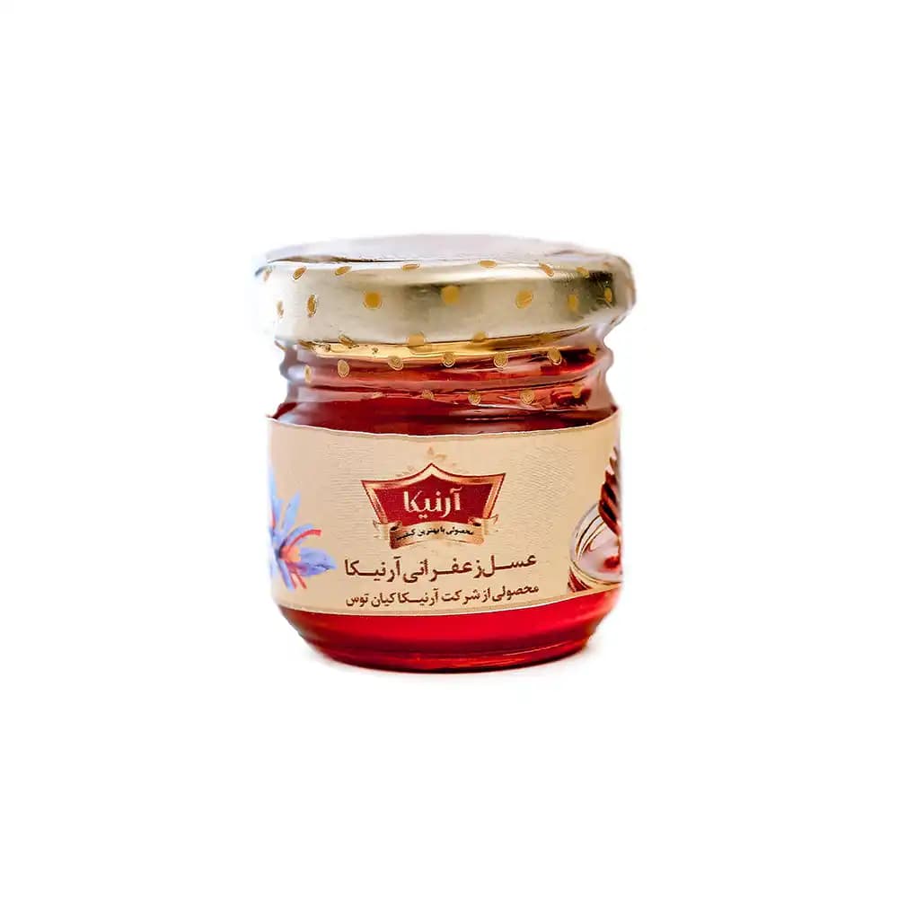 عسل طبیعی زعفرانی 50 گرمی — تصویر ۲