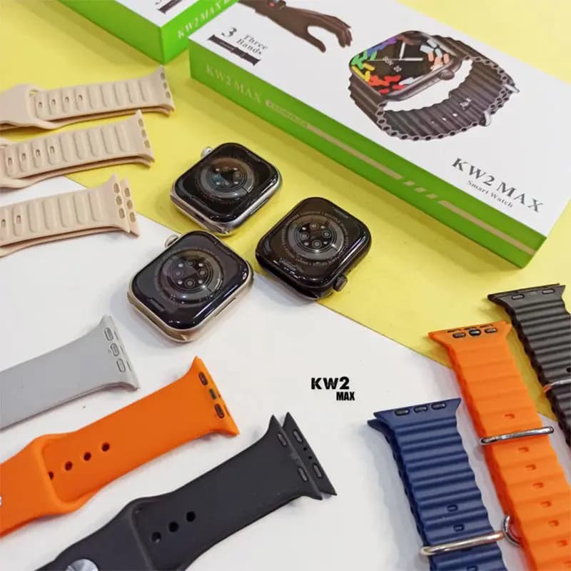 ساعت هوشمند طرح اپل واچ مدل Keqiwear KW2 Max — تصویر ۱۲