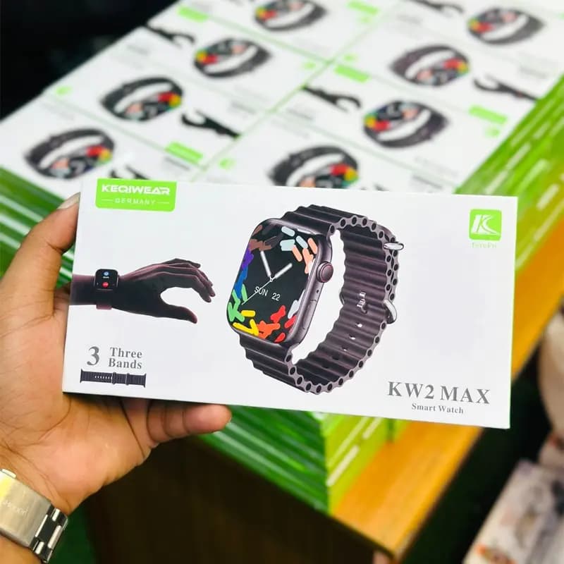 ساعت هوشمند طرح اپل واچ مدل Keqiwear KW2 Max — تصویر ۴