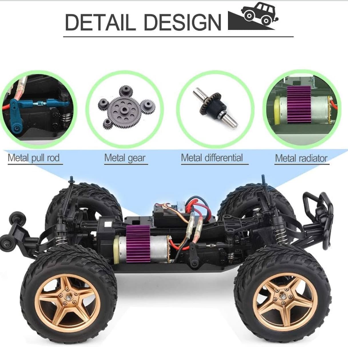 ماشین کنترلی Wltoys 12402-A D7 — تصویر ۱۰