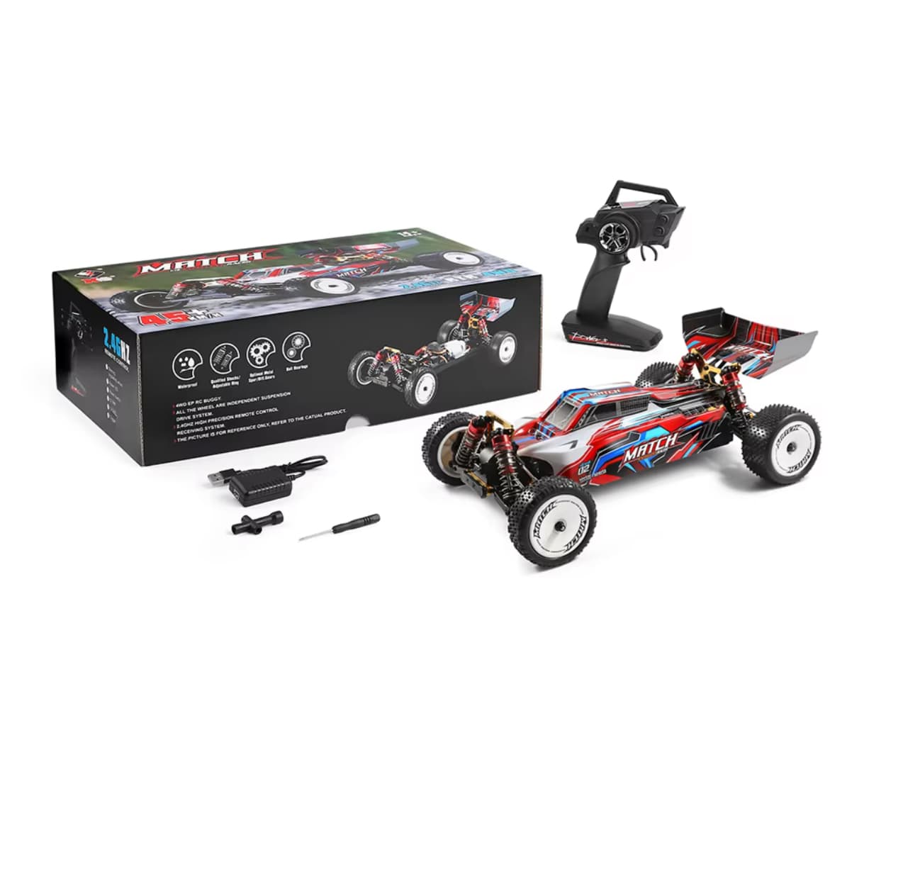 ماشین کنترلی wltoys 104001 — تصویر ۱۱