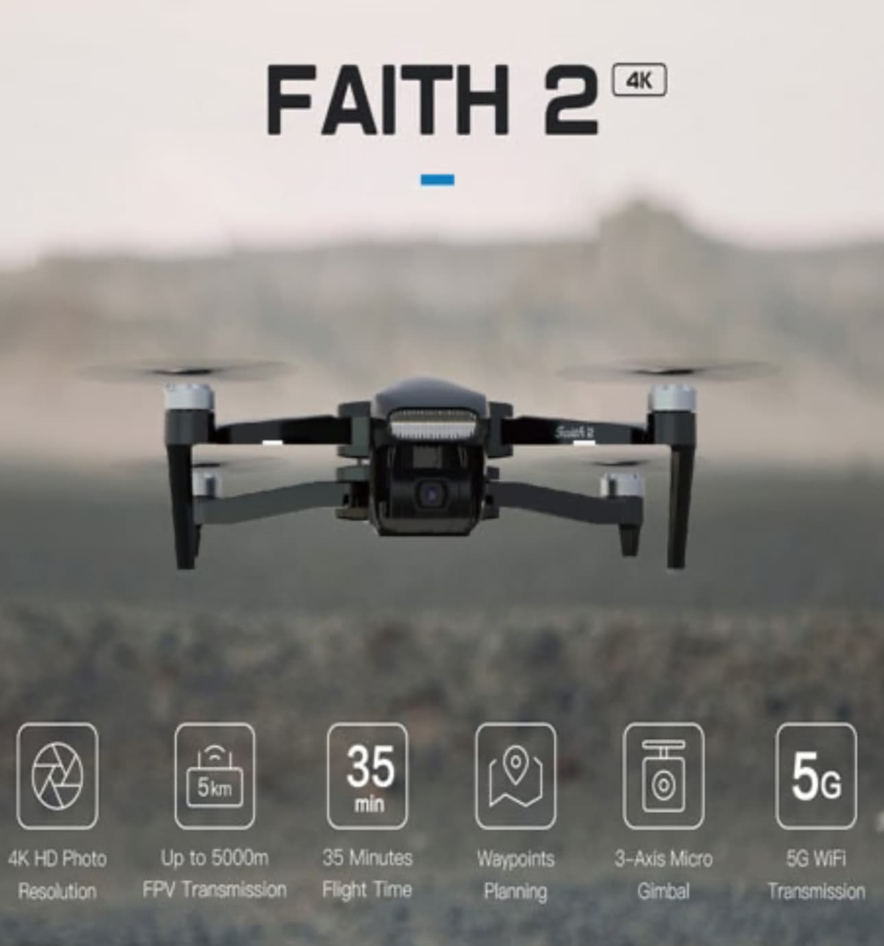 کوادکوپتر ARNO FAITH 2S — تصویر ۹