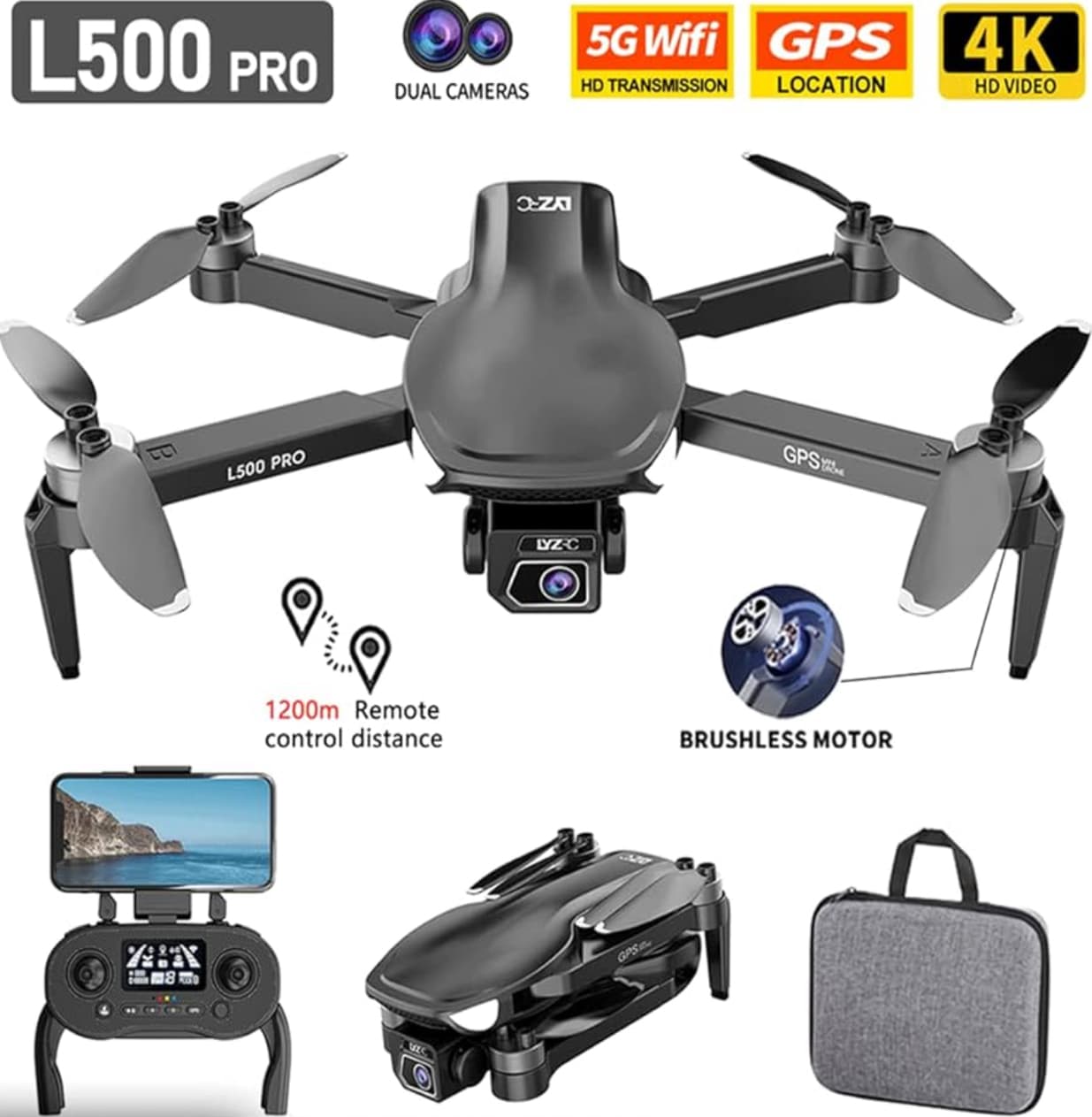 کوادکوپتر L500 Pro — تصویر ۸