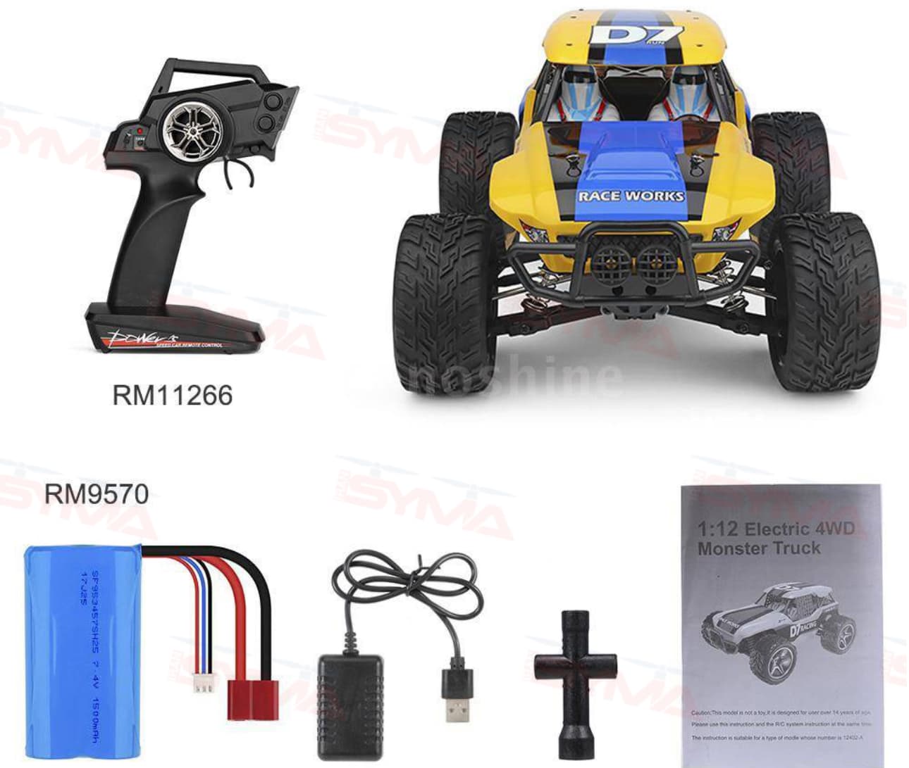 ماشین کنترلی D7 Racing — تصویر ۳