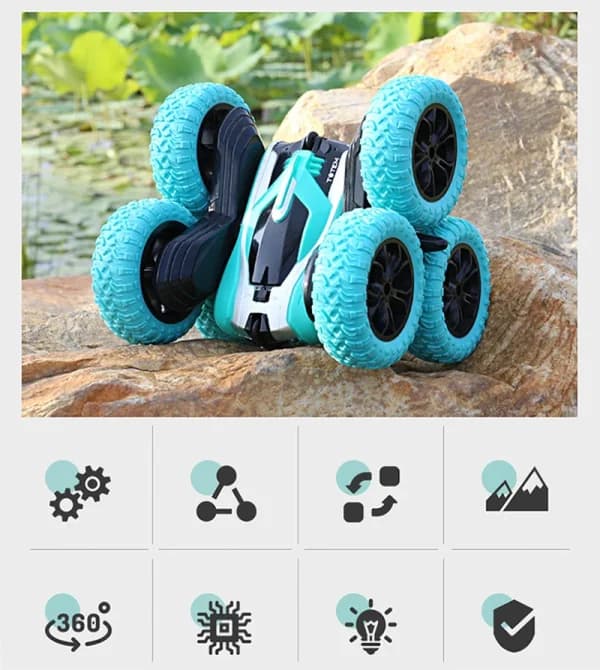 ماشین کنترلی STUNT 6 WHEEL — تصویر ۱۲