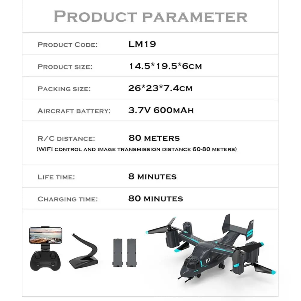 کوادکوپتر LM19 A MAX — تصویر ۱۲