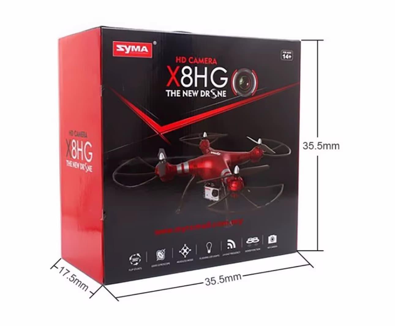 کوادکوپتر سایما مدل X8HG — تصویر ۳
