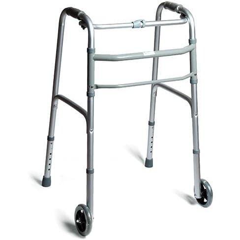 واکر آلومینیومی تاشو چرخدار زیکلاس مد ZY811LG